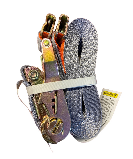 Strap, 2" X 12' Strap with Ratchet Buckle with “E” or “A” End Fittings #38-64020