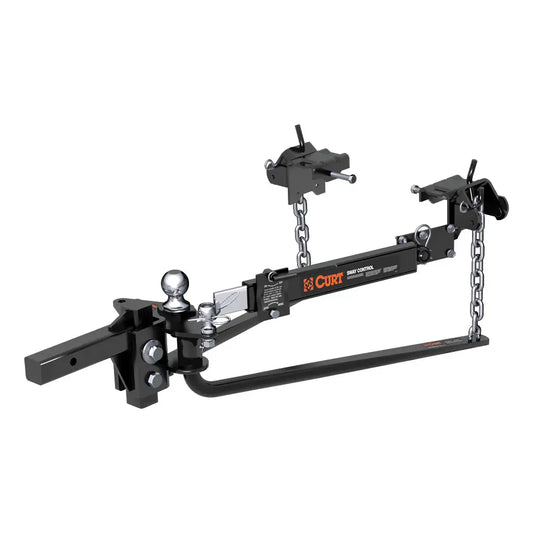Round Bar Weight Distribution Hitch with Lubrication, Sway Control (10-14K) #17063