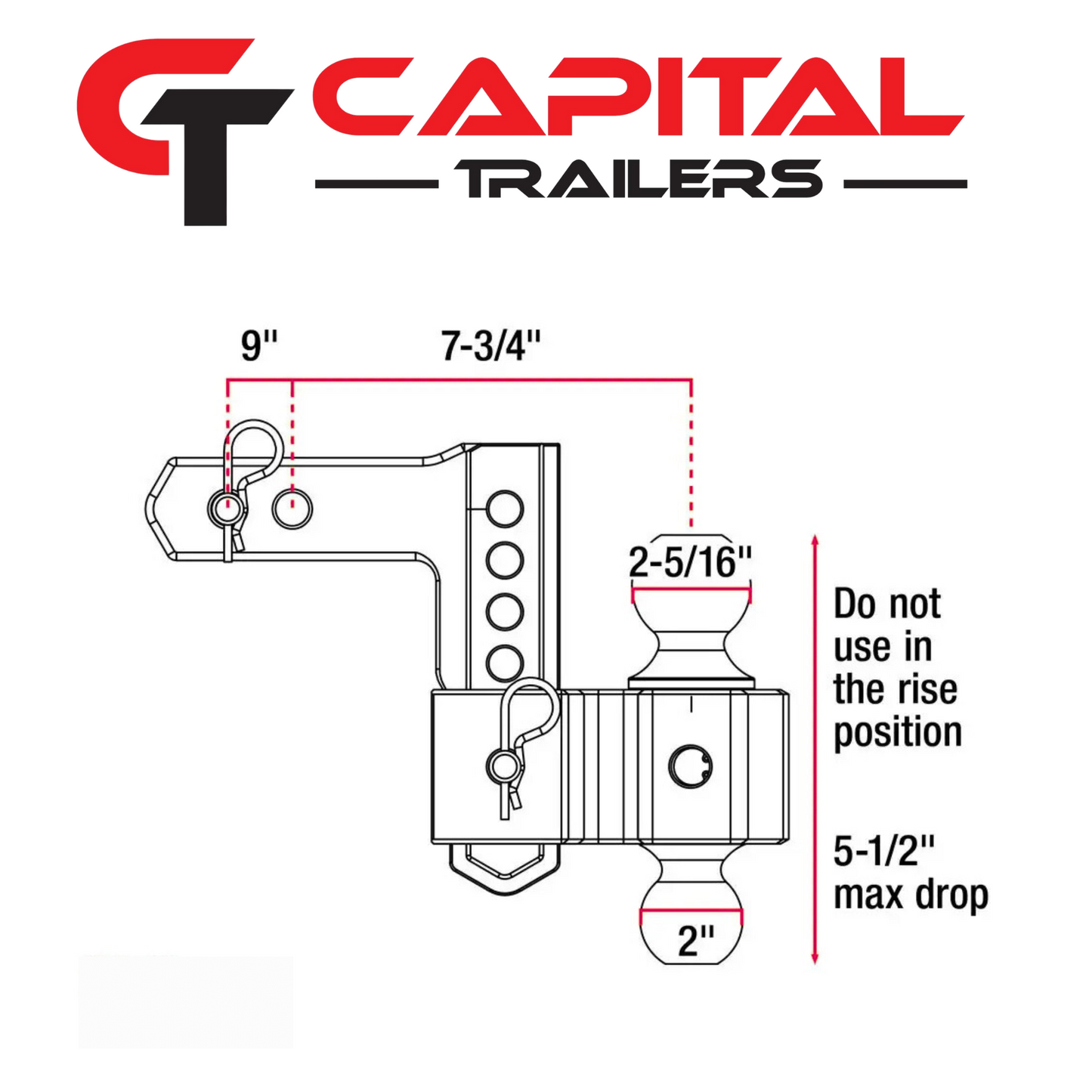 Aluminum Hitch (curt) #45363