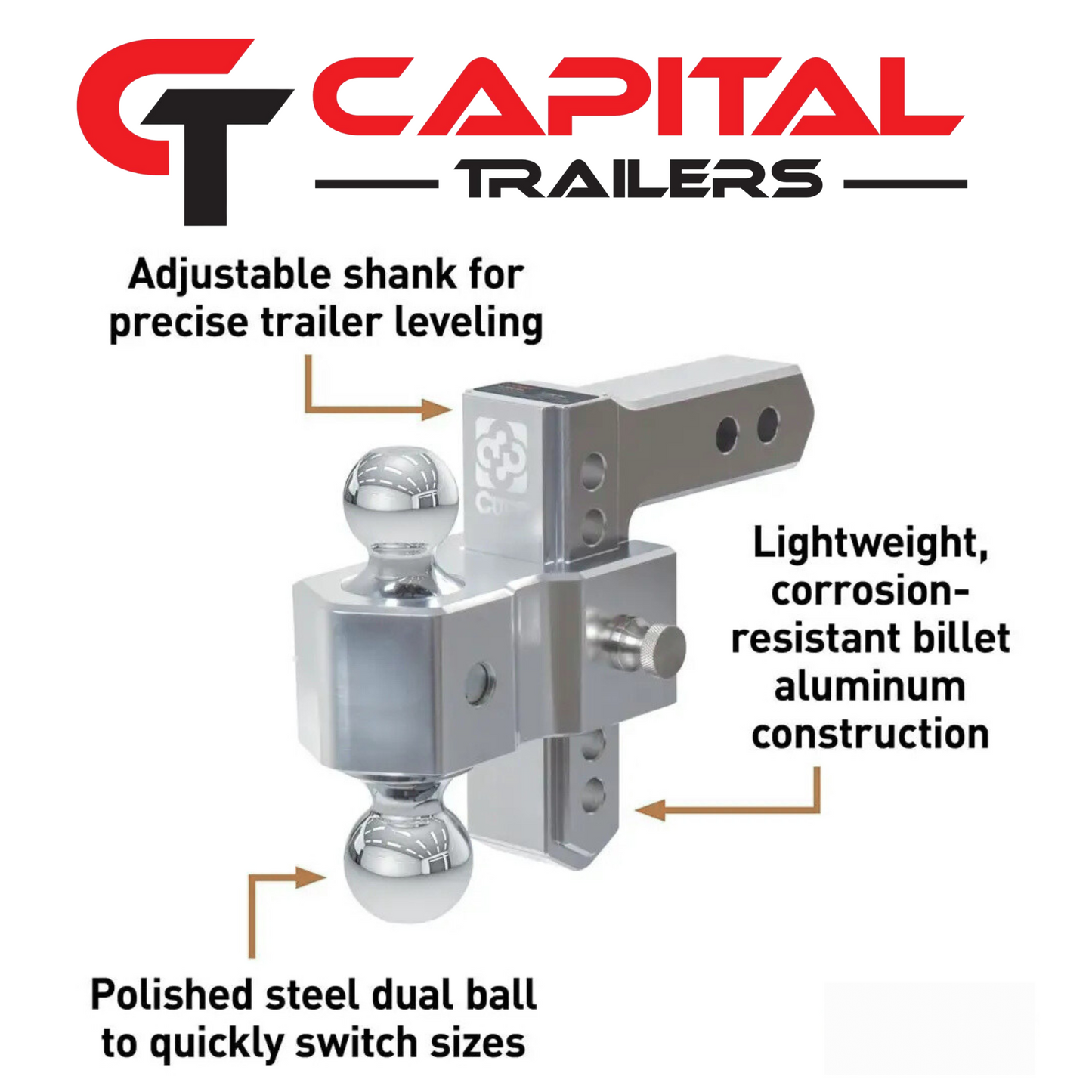 Aluminum Hitch (curt) #45363
