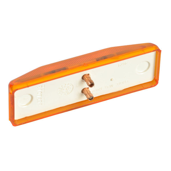 Grote Clearance Marker Light, Rectangle Amber w/ mounting bracket #45093