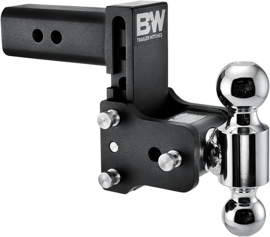 B&W Tow & Stow Adjustable Trailer Hitch Ball Mount #TS20037B