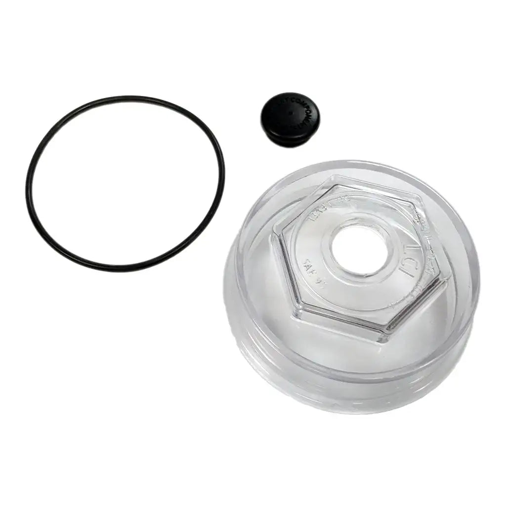 Trailer Axle Oil and Dust Cap - 10,000 to 16,000 lbs. Clear #693935