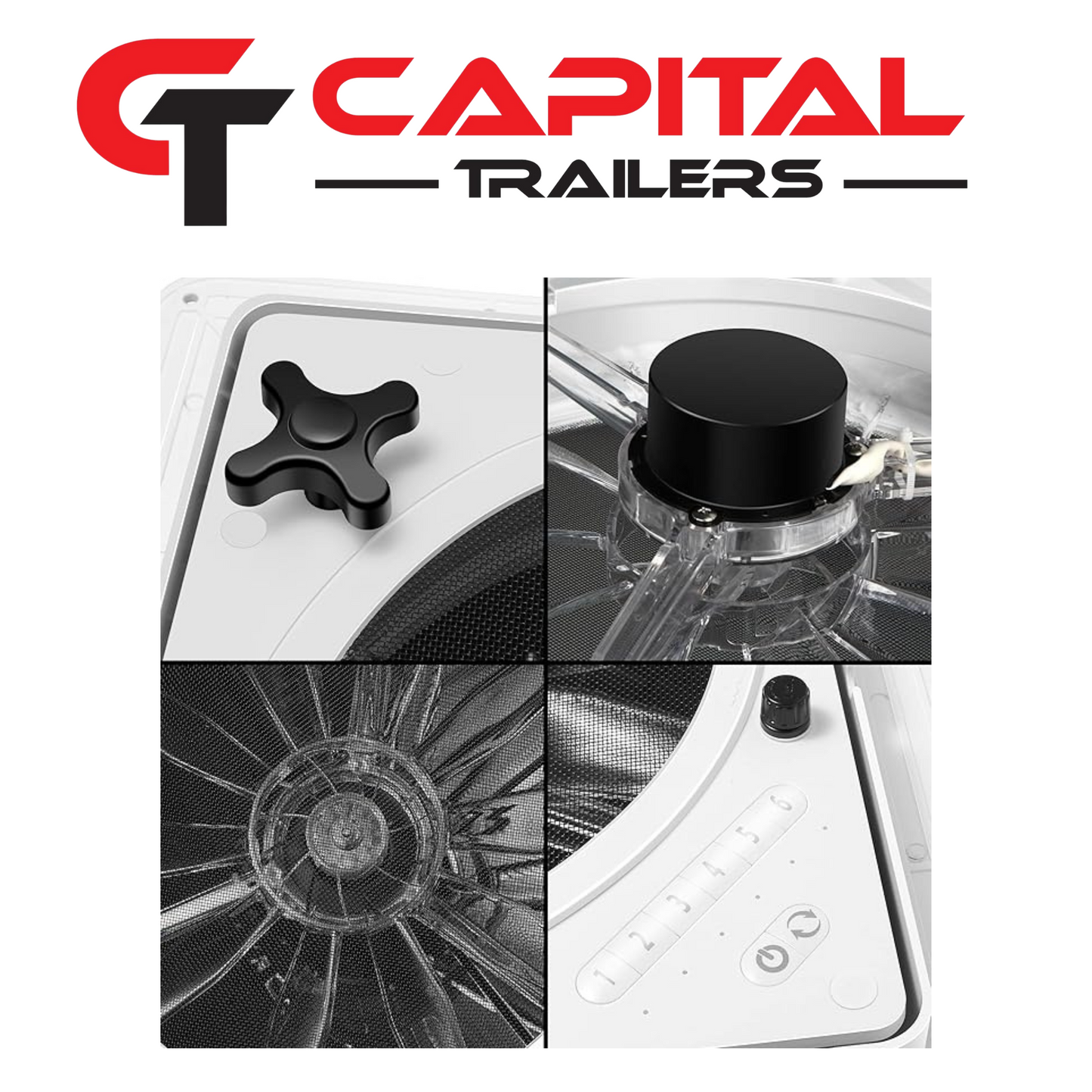 Electric Fan Roof Vent