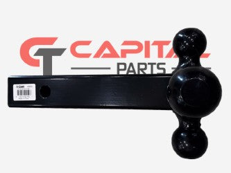 Ball Mount, Multi 2" Solid Shank 1-7/8", 2"& 2-5/16" Black #45650
