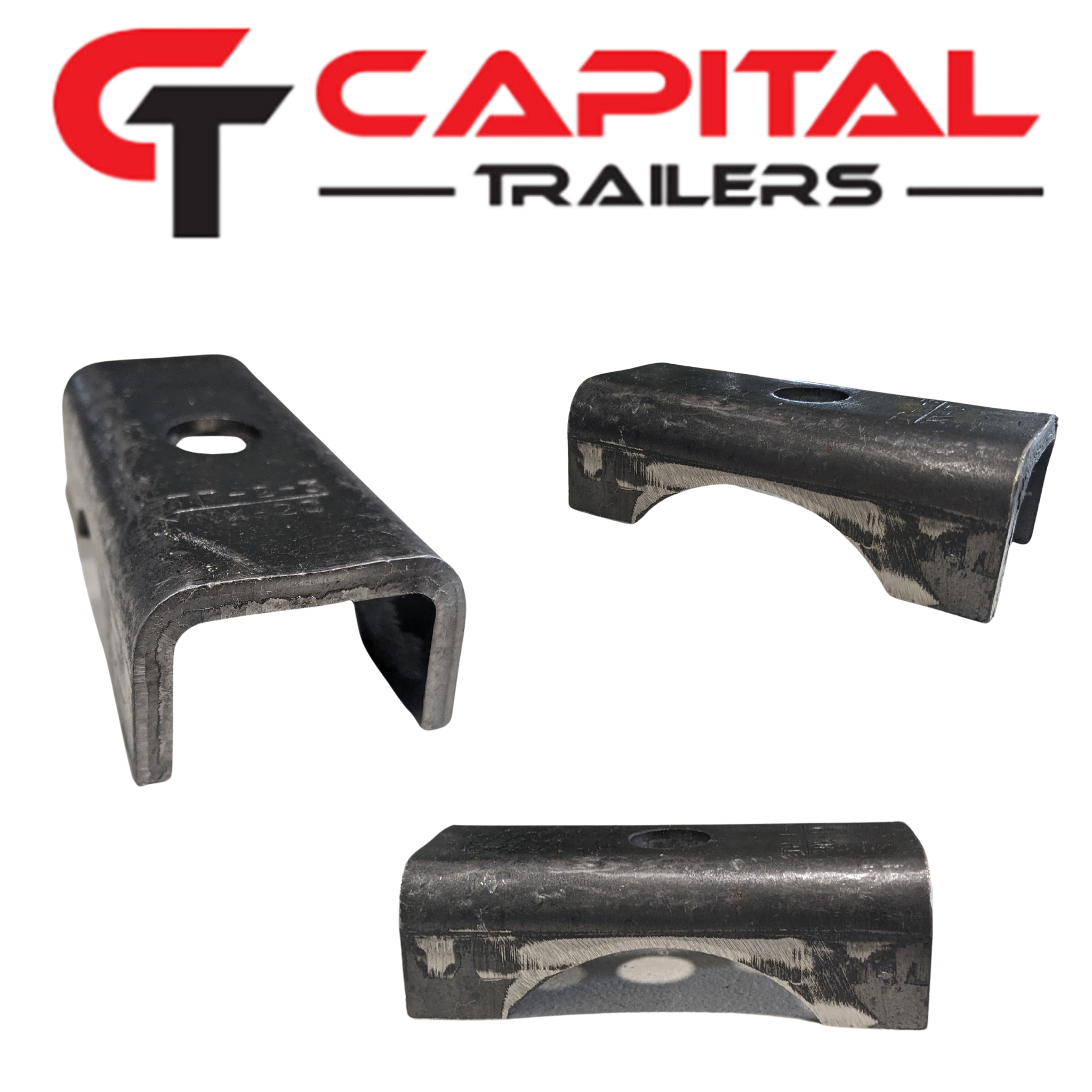 Spring Saddle Axle, Spring Saddle 2-3/8 tube size #2-3 – Capital Trailers Parts