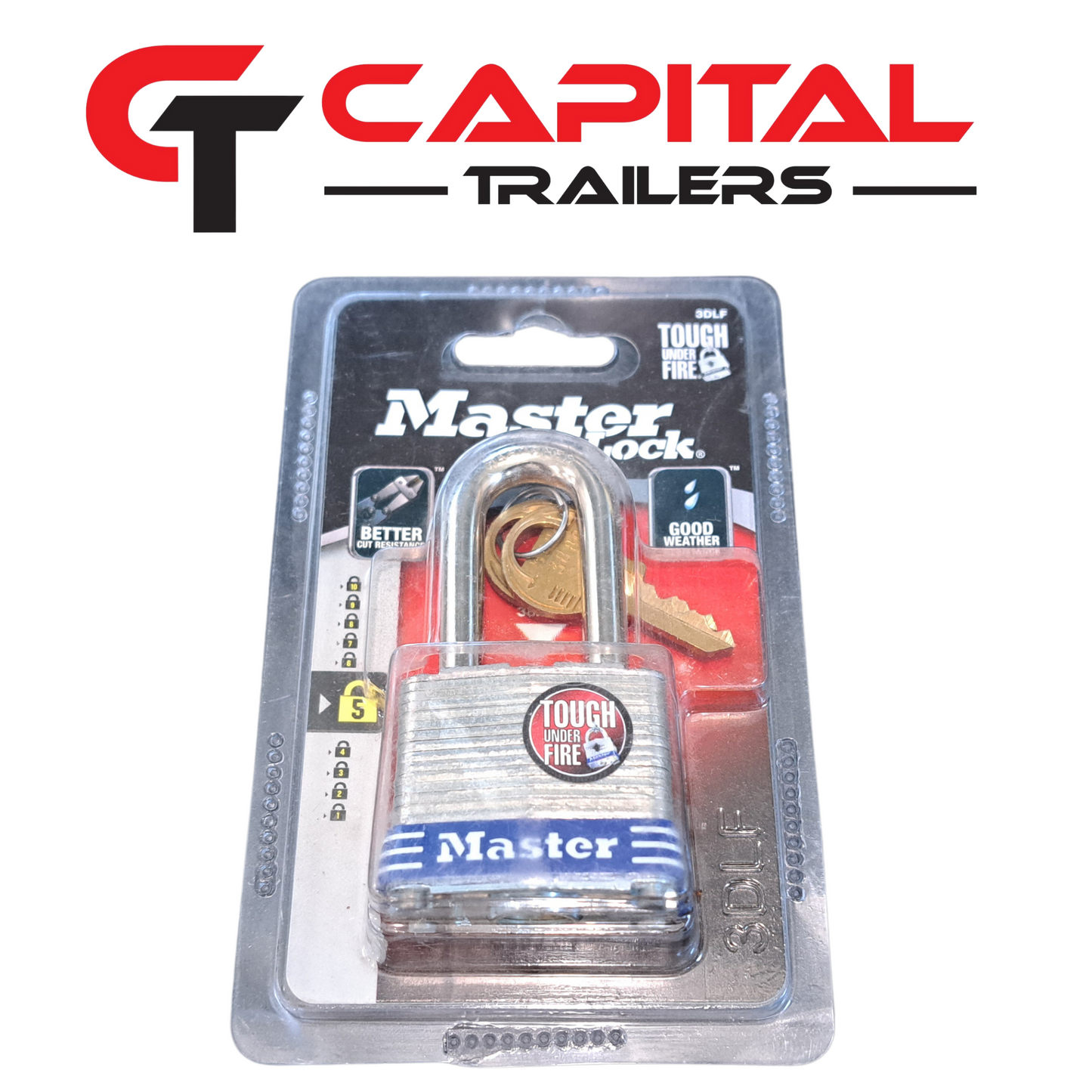 Lock, Master Pad Lock 3DLF