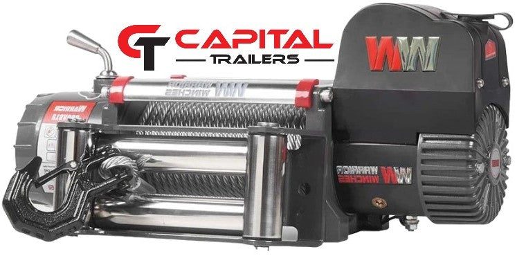 Winch, Warrior Winch 8000 lbs #800VS12-CAD