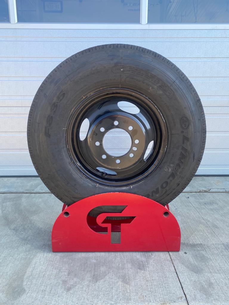 Tire/Wheel, ST235/85R16 14 PLY TIRE W/DUAL RIM w/Tire Fee $4