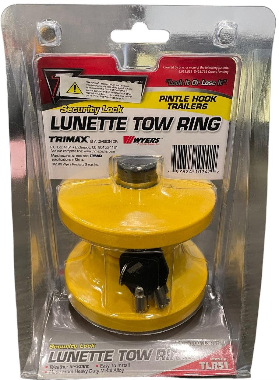 Lock, Lunette Tow ring lock #TRITLR51-SP
