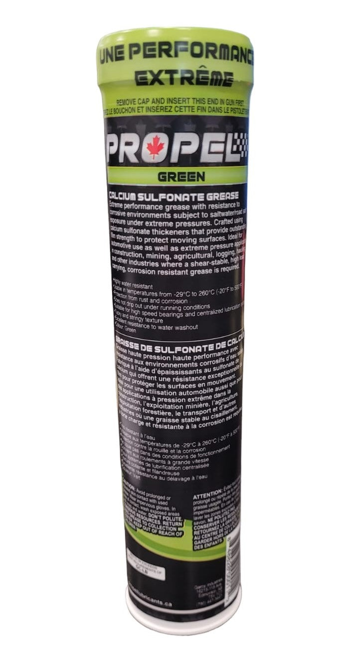 Grease, 14 oz Propel Green MO EP2 Grease #Green-2-14