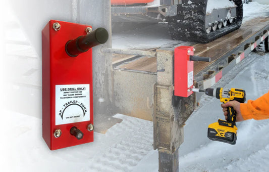 Jackez Trailer Jack Drill Adapter, Two Speed