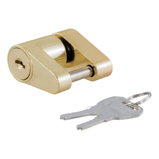 Lock, 1/4" Coupler Lock 3/4" Latch Span (Brass) #23022