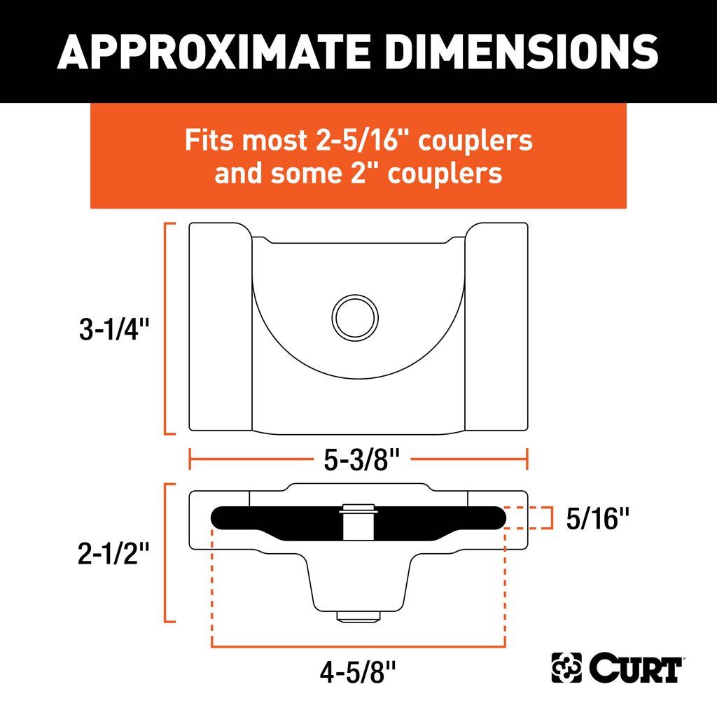 Lock, Trailer Coupler Lock (Fits 2-5/16" Couplers) #23081