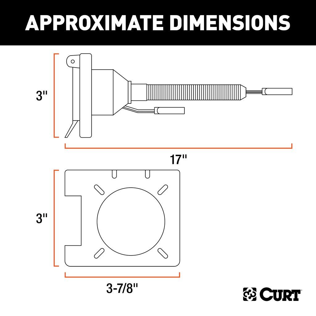 Plug, Dual-Output Electrical Adapter With Tester (Adds 7-Way RV Blade To 4-Way Flat) #57674