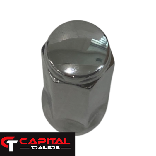 Wheel Nut, 1/2" X 13/16" OD Hex Wheel Nut Cone #X1023R