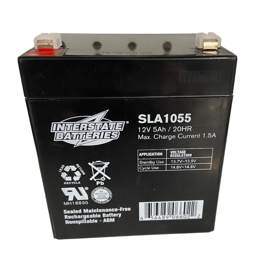 Battery, 5 Amp Breakaway Battery#SLA1055