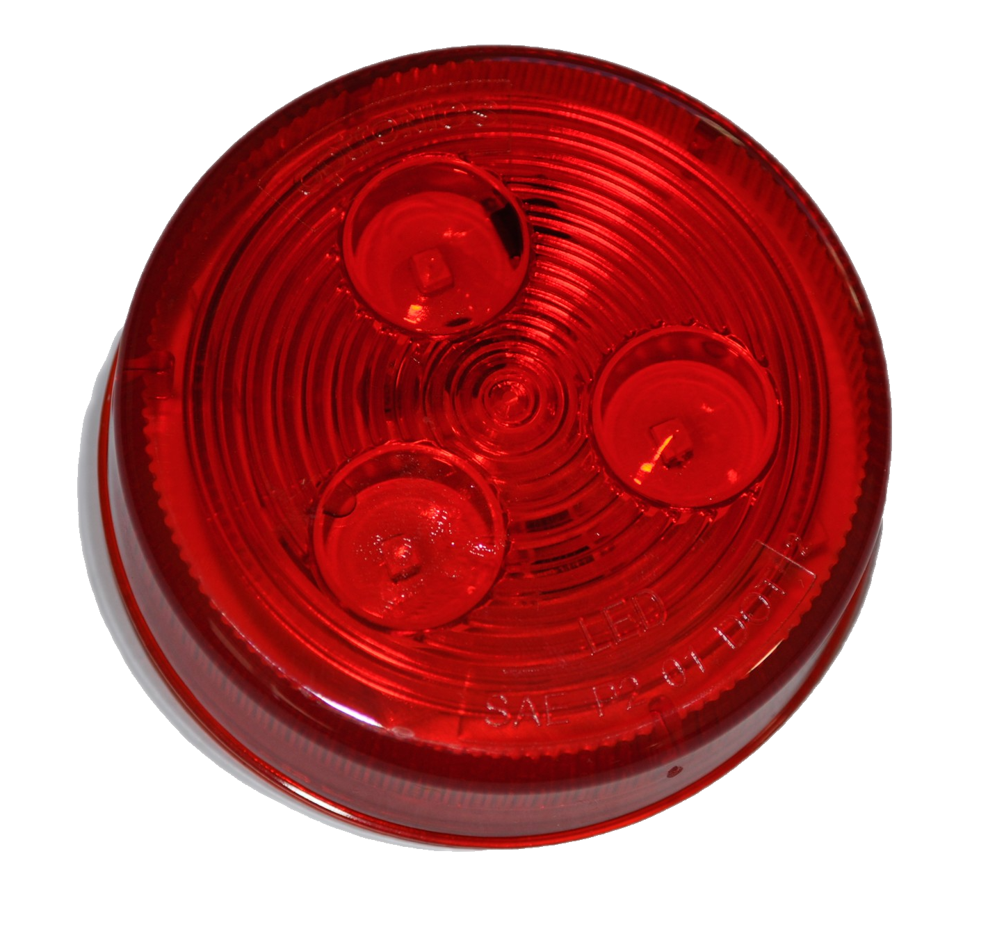Light, 2.5” Round Red Marker/Clearance LED Light (3 diode)MCL-57RB