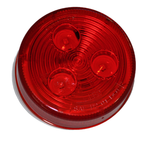 Light, 2.5” Round Red Marker/Clearance LED Light (3 diode)MCL-57RB
