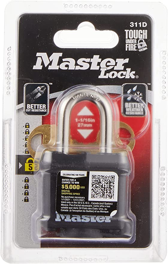 Lock, Master Pad Lock 311D