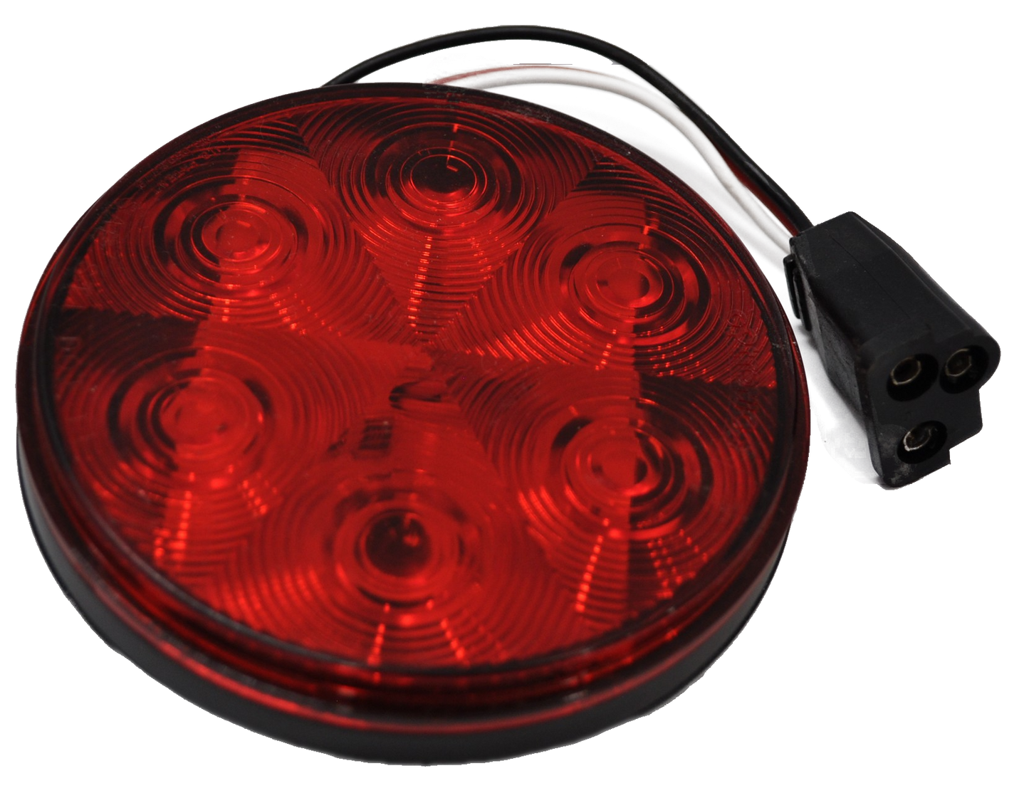 Light, 4” Round Red Stop/Turn/Tail LED Light (7 Diodes)#STL-13RB