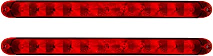 Light, 17 inch 11 LED Red LED Trailer Light Brake/Turn/Clearance #STL79RB